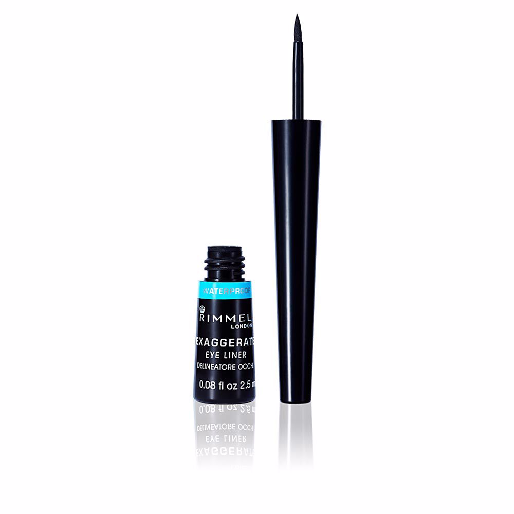 Rimmel London Exaggerate Liquid Eye Liner Waterproof #003-Black 2,50 Ml