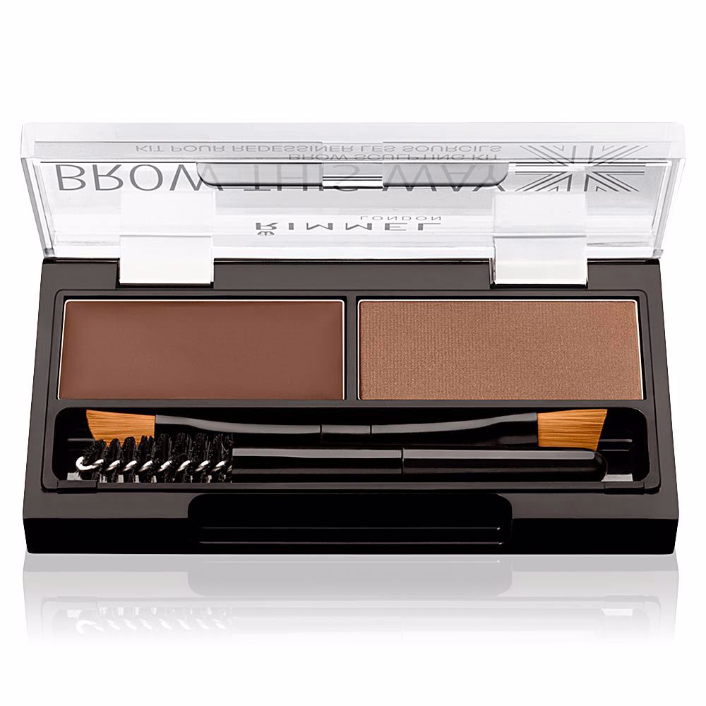 Rimmel London Brow This Way Eyebrow Sculpting Kit #002 -Mild Brown
