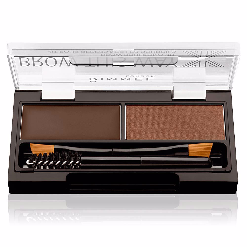 Rimmel London Brow This Way Eyebrow Sculpting Kit #003 -Dark Brown