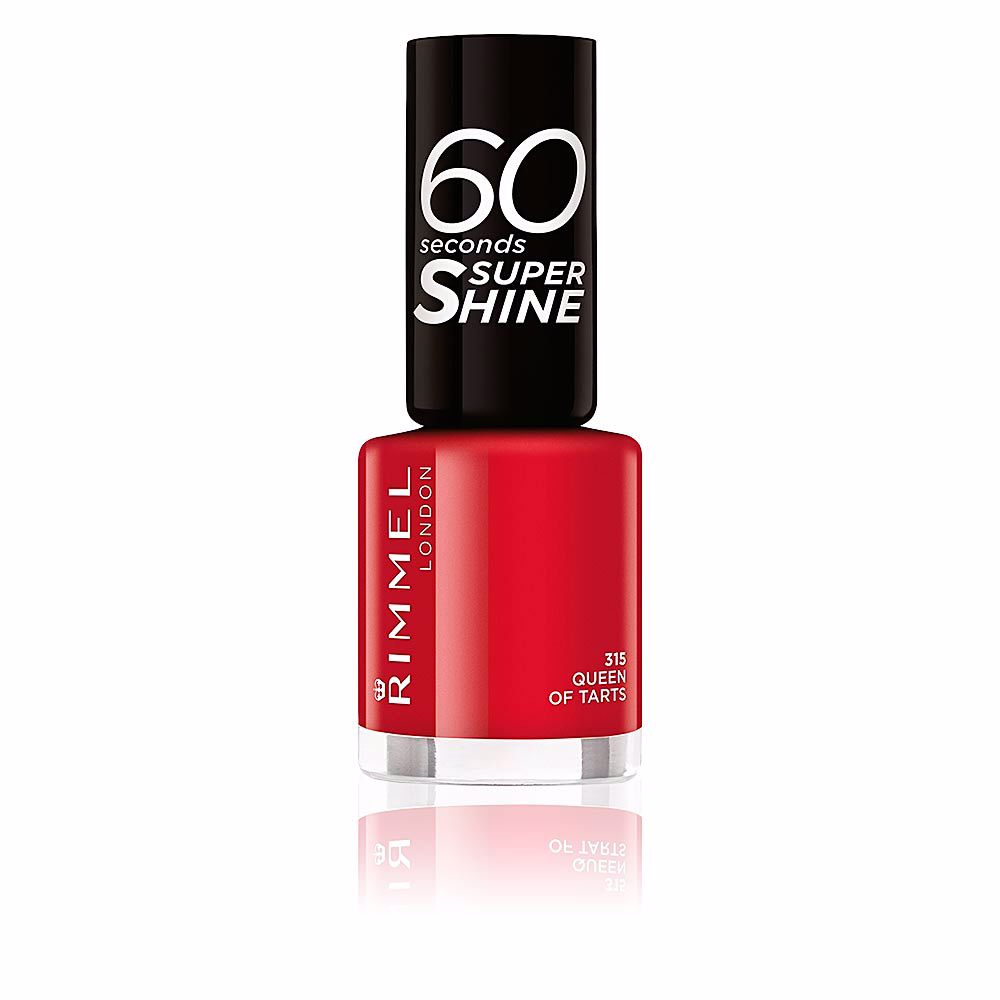Rimmel London 60 Seconds Super Shine Nail Polish #315-Queen Of Tarts 8 Ml